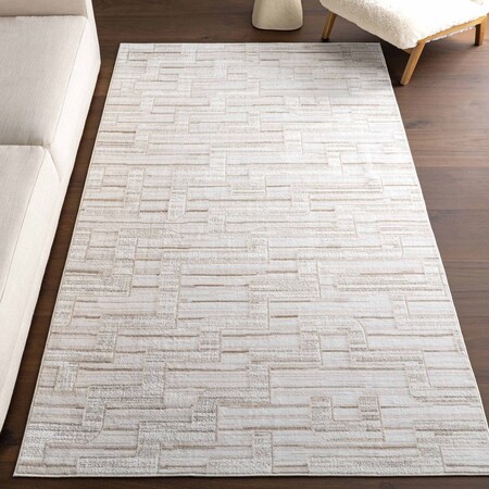 Nuloom Cailin Modern Geometric Machine Washable Area Rug 4ft x 6ft MOLO01A-406